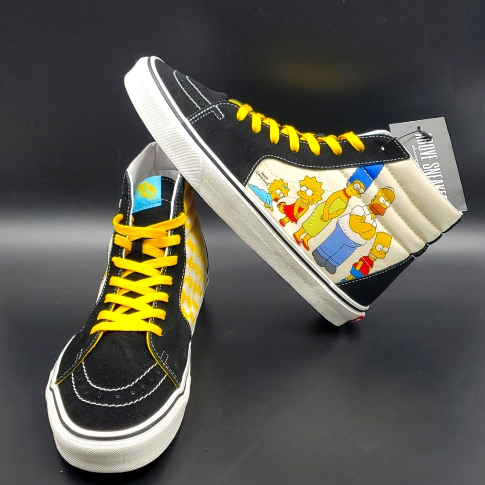 VANS THE SIMPSONS SAMPLE SNEAKERS